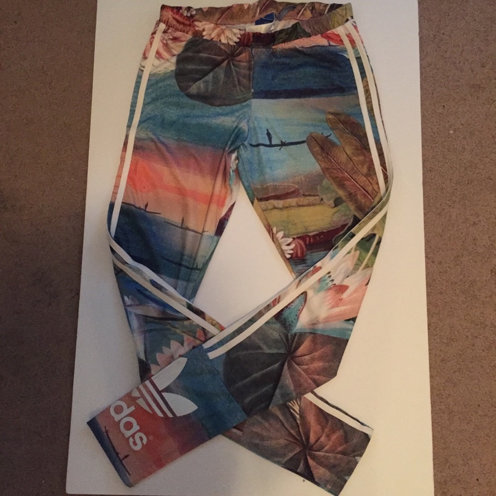 Adidas Floral Leggings